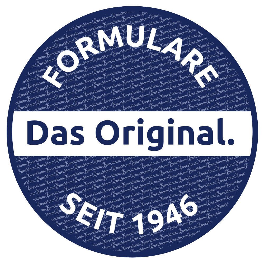 AVERY Zweckform Formularbuch Tages-/Regiebericht DIN A4 2x 40 Seiten