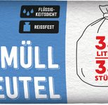 GUT&GÜNSTIG Müllbeutel 35,0 l transparent