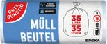 GUT&GÜNSTIG Müllbeutel 35,0 l transparent