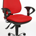 Topstar Bürostuhl SupportSYNCRO DLX rot