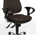 Topstar Bürostuhl SupportSYNCRO DLX dunkelbraun