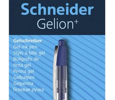Schneider Gelion Gelschreiber 0.4 mm, Schreibfarbe: Blau