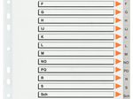 bene Ordnerregister Vollformat A-Z DIN A4