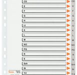 bene Ordnerregister Vollformat A-Z DIN A4