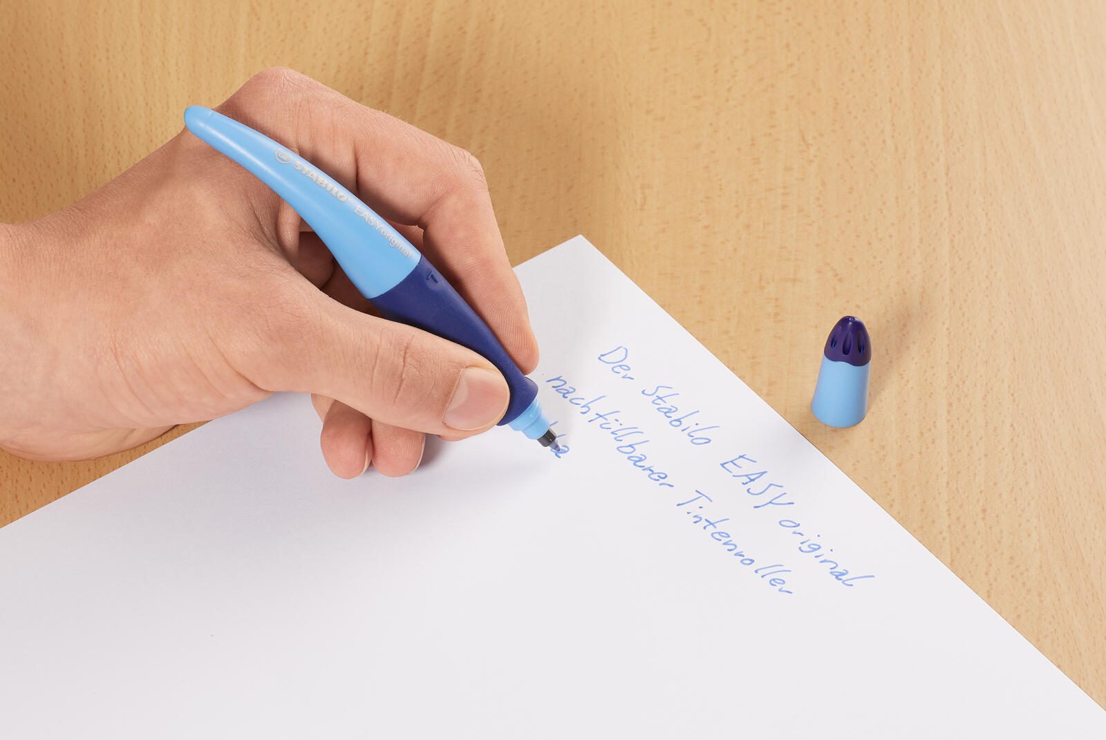 STABILO Smove Easy Tintenroller 0.5 mm Blau