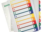 LEITZ Ordnerregister Vollformat, Überbreite 1-10 DIN A4