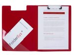 FolderSys Klemmbrettmappe DIN A4 rot