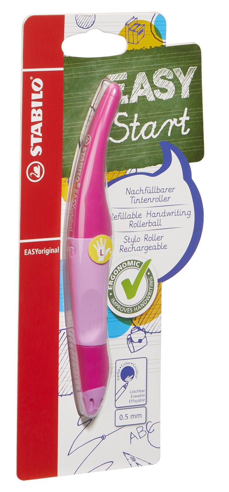 STABILO EASYoriginal Tintenroller 0.5 mm Blau