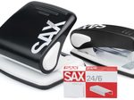 sax design Locher und Heftgeräte Set schwarz