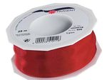PRÄSENT Geschenkband Lyon 40 mm x 25 m rot
