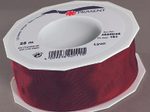 PRÄSENT Geschenkband Lyon 40 mm x 25 m bordeaux