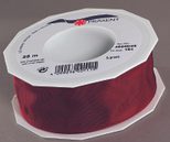 PRÄSENT Geschenkband Lyon 40 mm x 25 m bordeaux