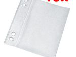 VELOFLEX Heftstreifen, selbstklebend  für bis DIN A4 transparent