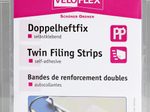 VELOFLEX Heftstreifen, selbstklebend  für bis DIN A4 transparent