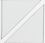 DURABLE Dreiecktaschen selbstklebend 7,5 x 7,5 cm