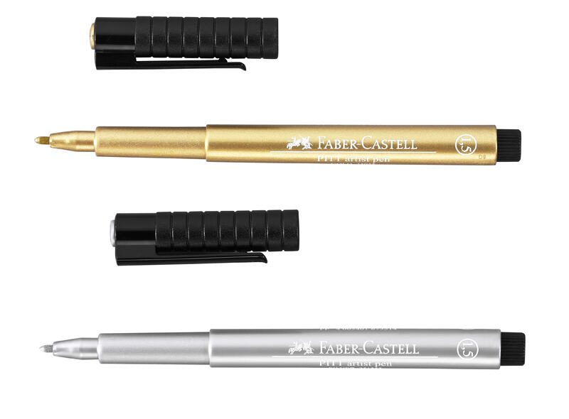 FABER-CASTELL Pitt Artist Pen Lackmarker 1.5 mm Gold