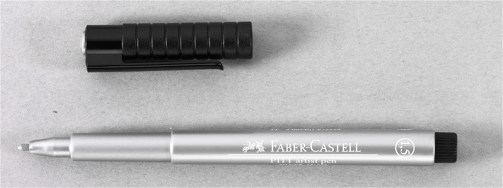 FABER-CASTELL Pitt Artist Pen Lackmarker 1.5 mm Silber
