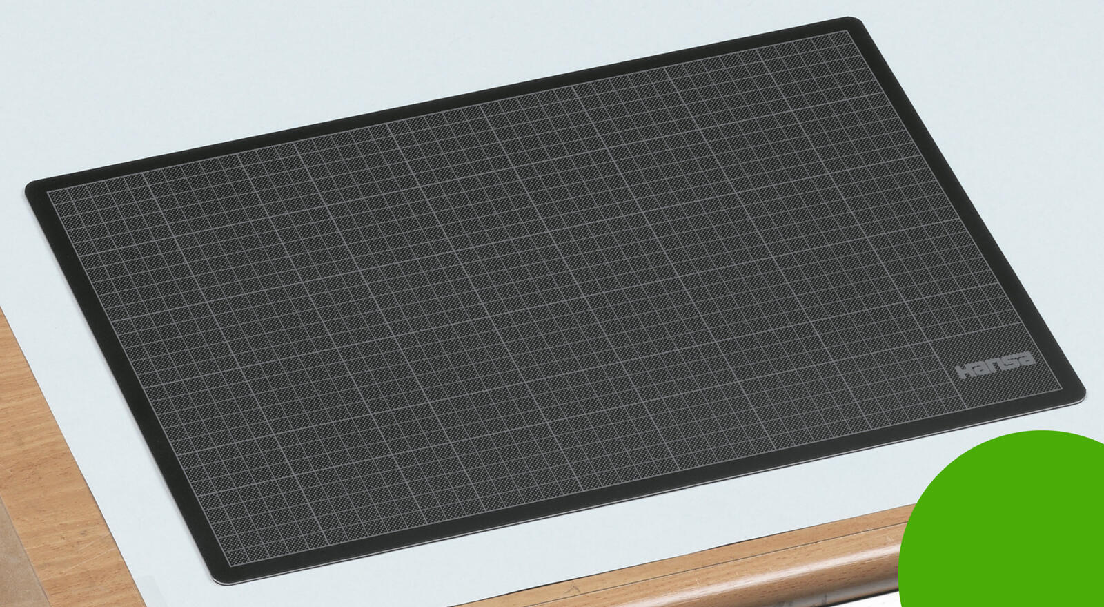 styro Schneidematte 45,0 x 30,0 cm grün/schwarz