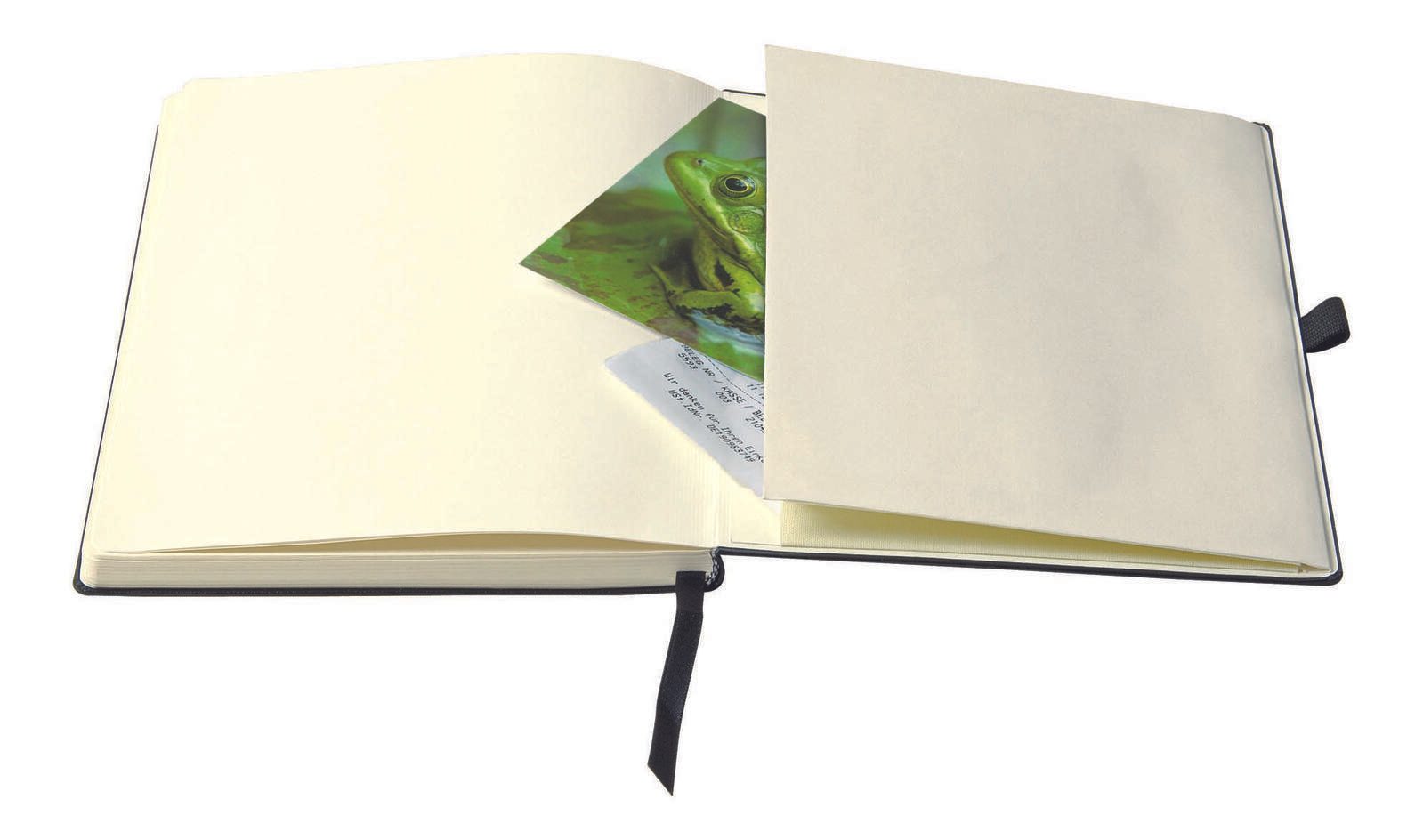 BRUNNEN Notizbuch ca. DIN A5 kariert, 192, davon 16 zum Heraustrennen Seiten