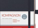 BRUNNEN Notizbuch ca. DIN A5 kariert, 192, davon 16 zum Heraustrennen Seiten