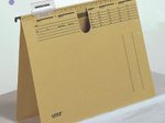 LEITZ Alpha Hängehefter kaufmännische Heftung DIN A4 naturbraun