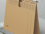 LEITZ Alpha Hängehefter kaufmännische Heftung DIN A4 naturbraun