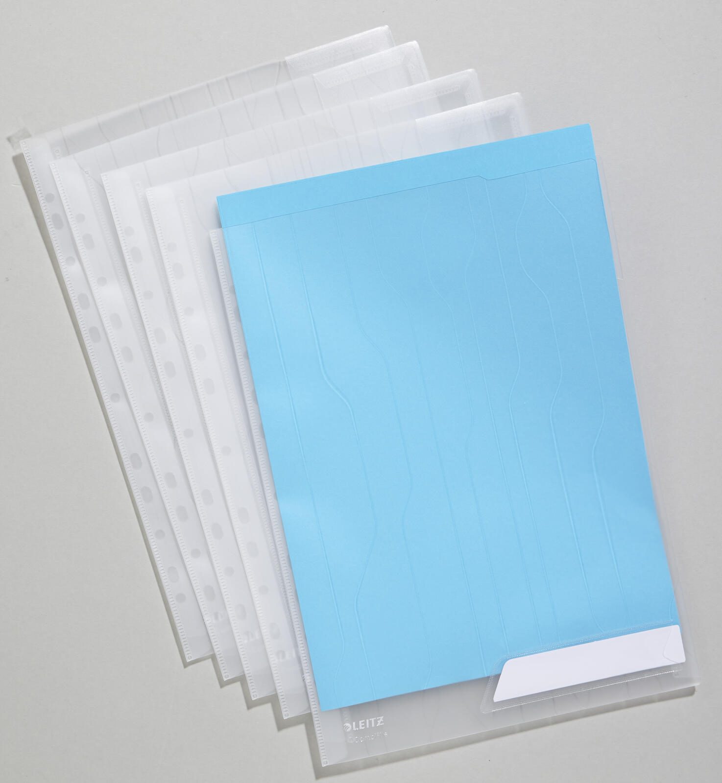 LEITZ Prospekthüllen DIN A4 0.2 mm transparent