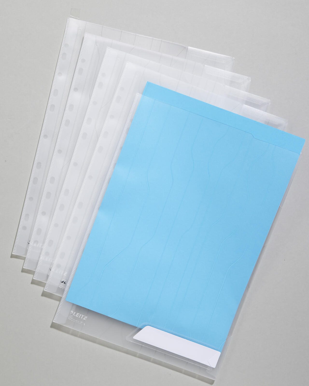 LEITZ Prospekthüllen DIN A4 0.2 mm transparent