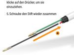 BIC® 4-Farben-Kugelschreiber 0.4 mm Mehrfarbig