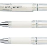 uni-ball Ub Signo Um-153 Gelschreiber 0.6 mm, Schreibfarbe: Weiß