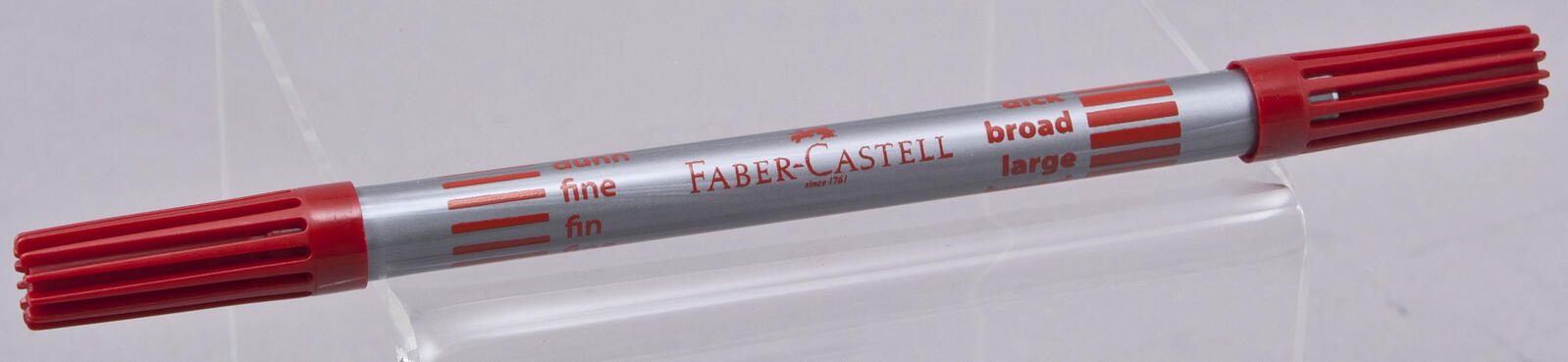 FABER-CASTELL Filzstifte Mehrfarbig 1.0 + 3.0 + 5.0 mm