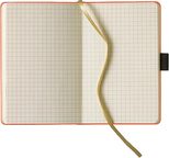 Lediberg Notizbuch ca. DIN A5 kariert, 240 Seiten