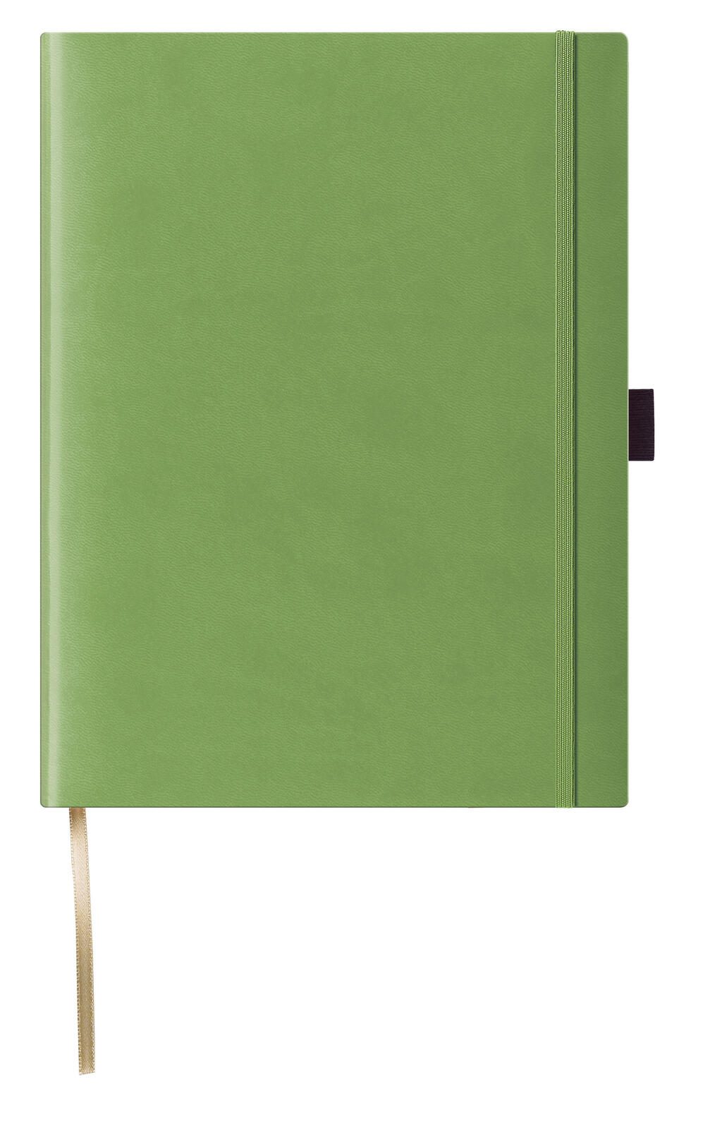 Lediberg Notizbuch ca. DIN A4 kariert, 240 Seiten