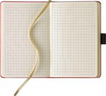 Lediberg Notizbuch ca. DIN A6 kariert, 192 Seiten