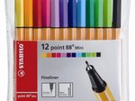 STABILO Point 88 Fineliner 0.4 mm Mehrfarbig