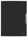LEITZ Eckspanner Eckspannermappe schwarz DIN A4 satin schwarz