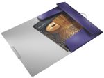 LEITZ Eckspanner Eckspannermappe blau DIN A4 titan blau