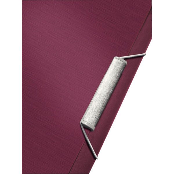 LEITZ Eckspanner Eckspannermappe rot DIN A4 granat rot