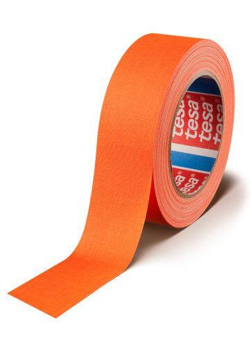 tesa Gewebebänder 19 mm x 25 m neonorange
