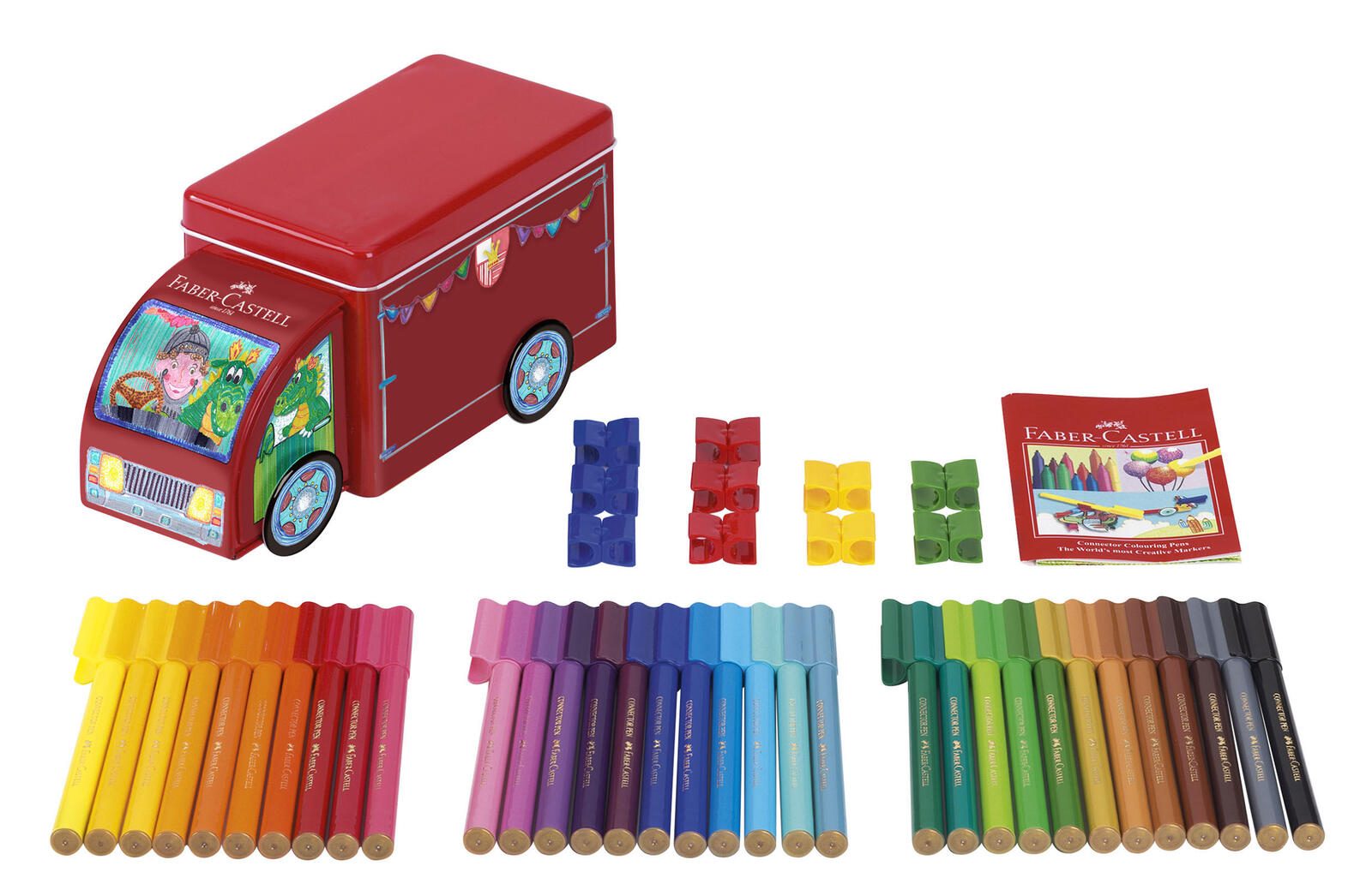 FABER-CASTELL Filzstifte Mehrfarbig 3.0 mm