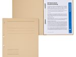 LEITZ Ösenhefter DIN A4 kaufmännische Heftung, Amtsheftung chamois