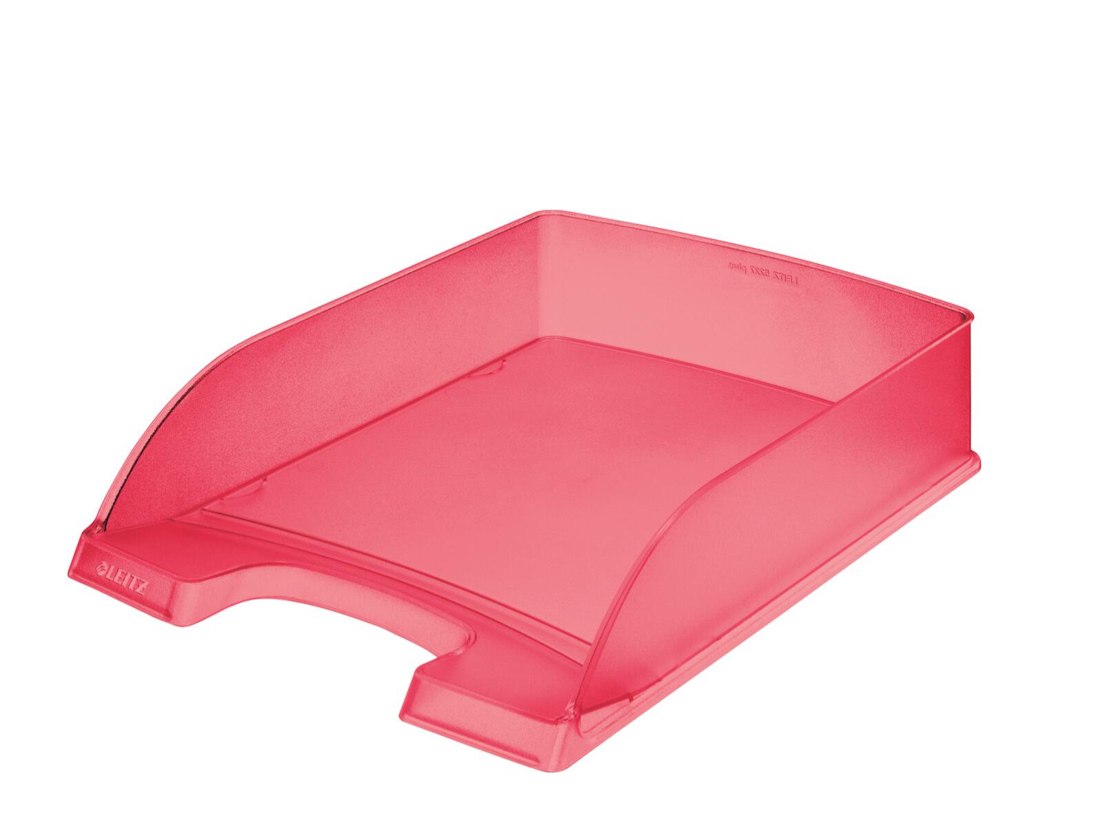 LEITZ Briefablage DIN A4 rot-transparent
