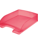 LEITZ Briefablage Plus DIN A4 rot-transparent
