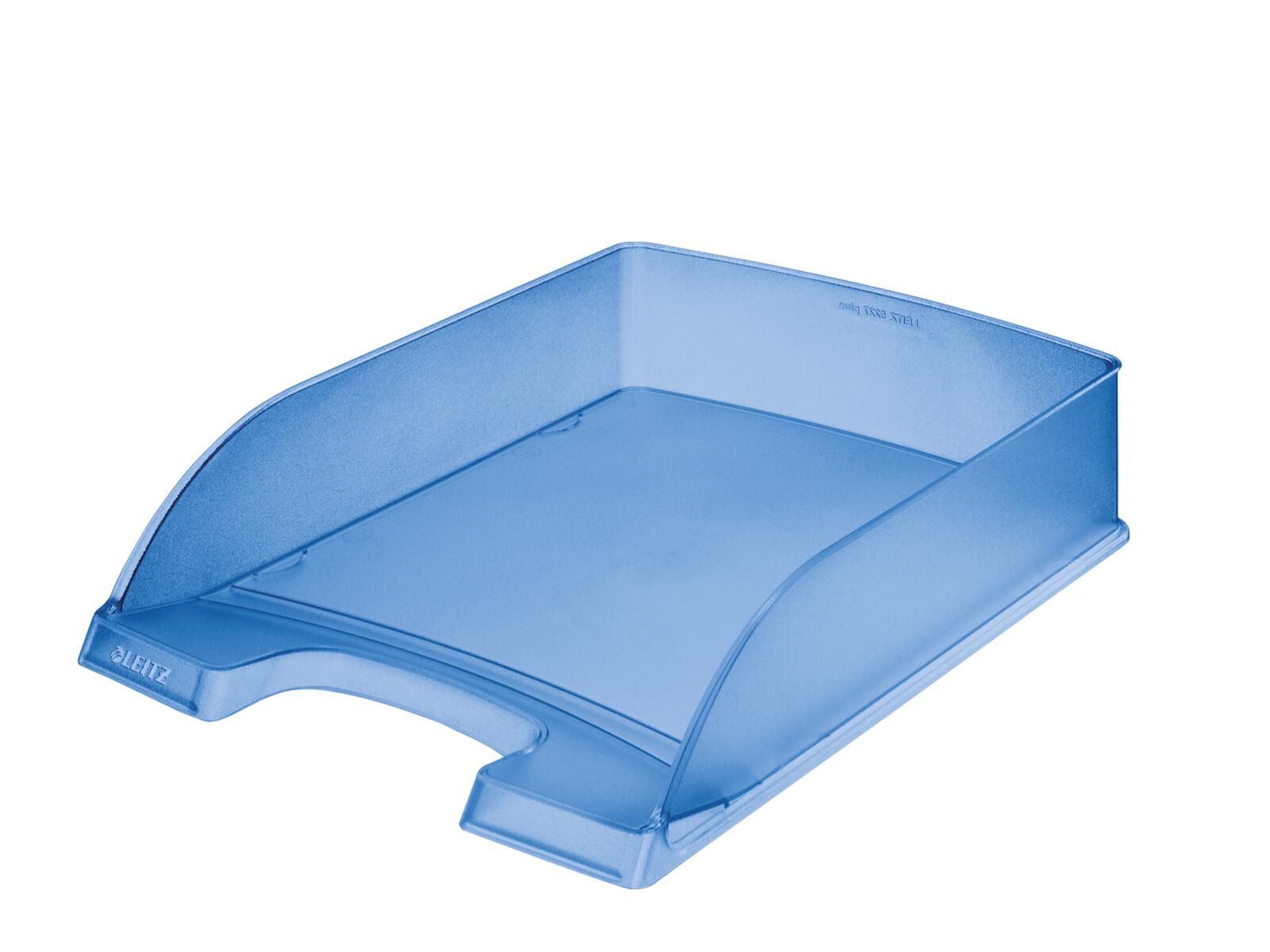 LEITZ Briefablage DIN A4 blau-transparent