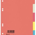 bene Ordnerregister Vollformat blanko A5