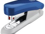 novus Locher und Heftgeräte Set blau