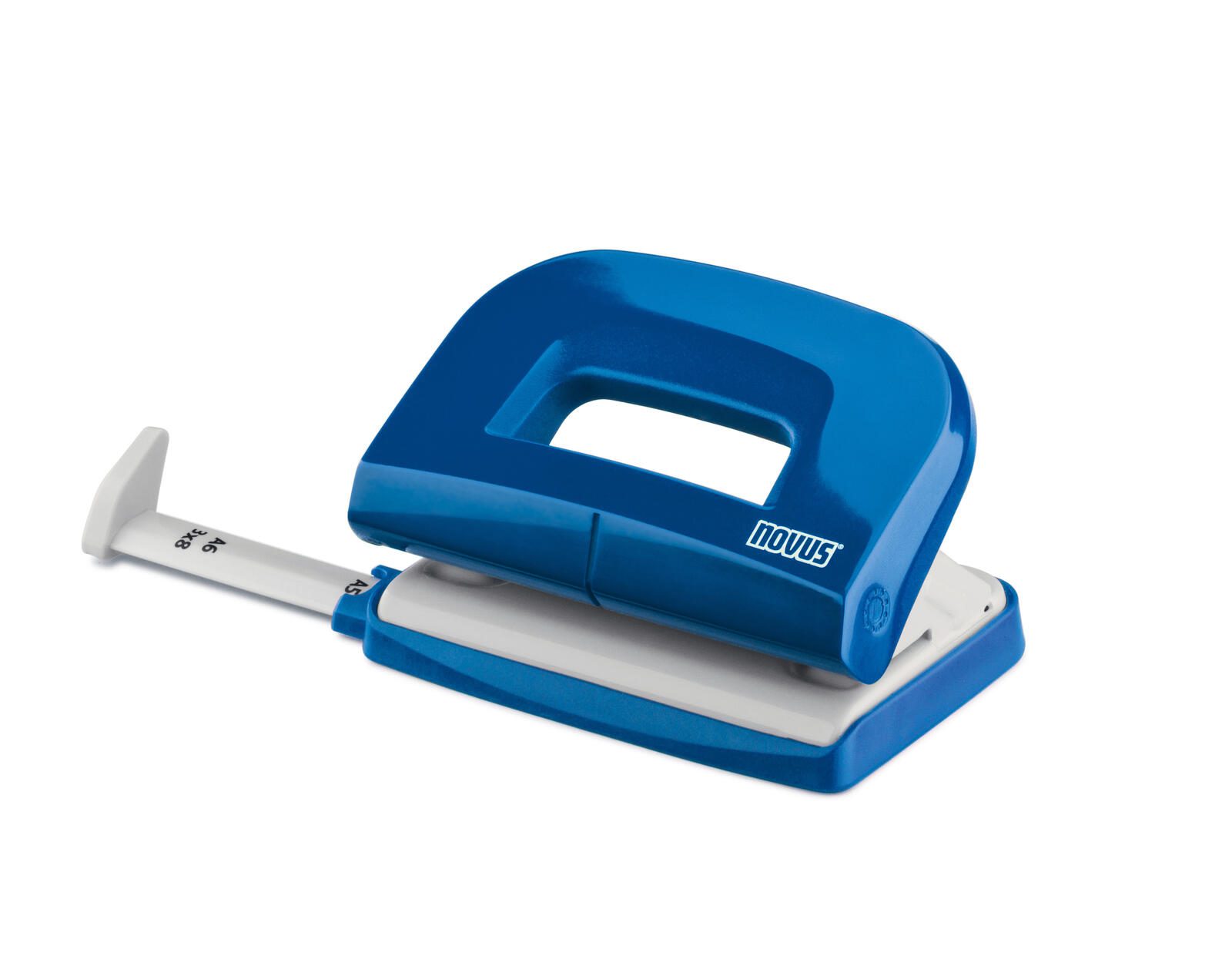novus Locher und Heftgeräte Set blau