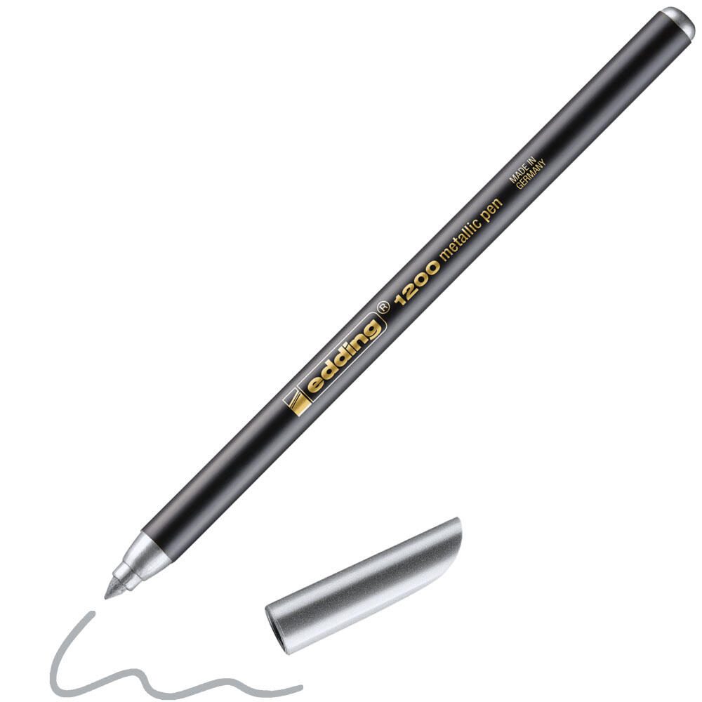 edding Filzstift Silber 1.0 - 3.0 mm