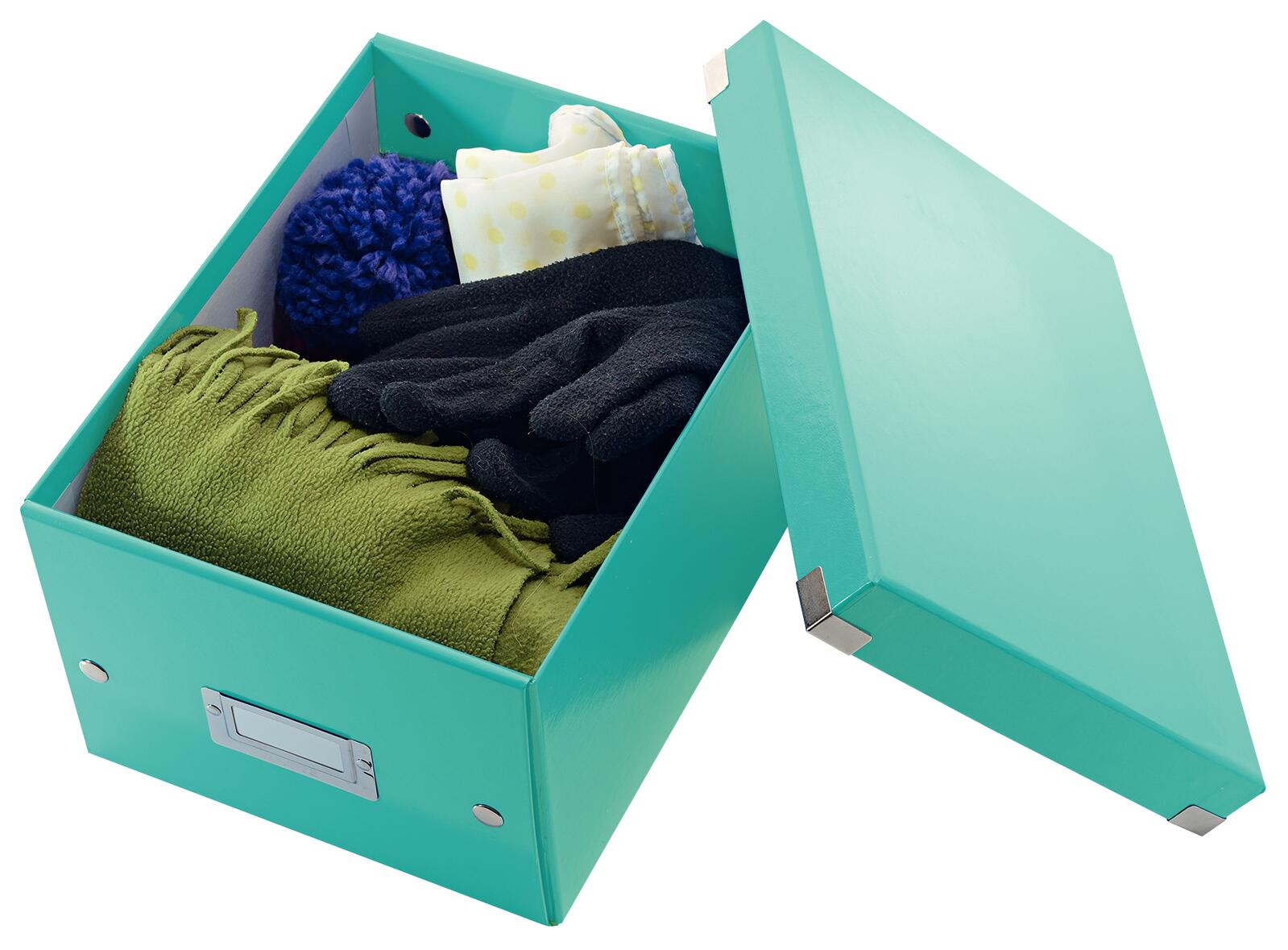 LEITZ Aufbewahrungsbox 7,4 l - 21,6 x 28,2 x 16,0 cm eisblau