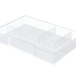LEITZ Schubladeneinsatz Polystyrol transparent